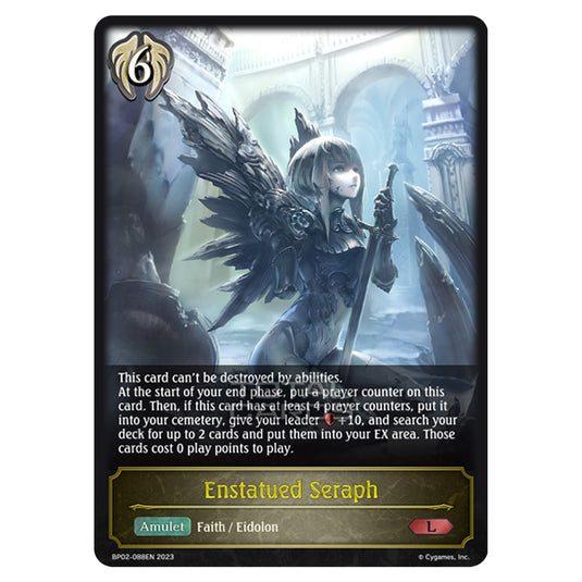 Shadowverse Evolve - BP02 - Reign of Bahamut - Enstatued Seraph - BP02-088EN