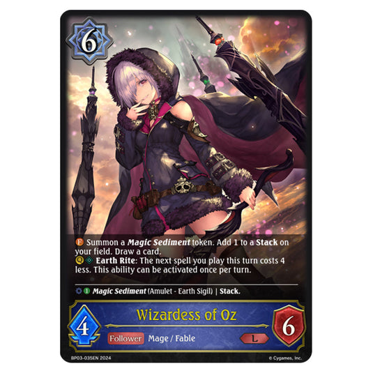 Shadowverse Evolve - Flame of Laevateinn - Wizardess of Oz - BP03-035EN