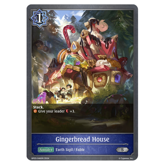 Shadowverse Evolve - Flame of Laevateinn - Gingerbread House - BP03-046EN