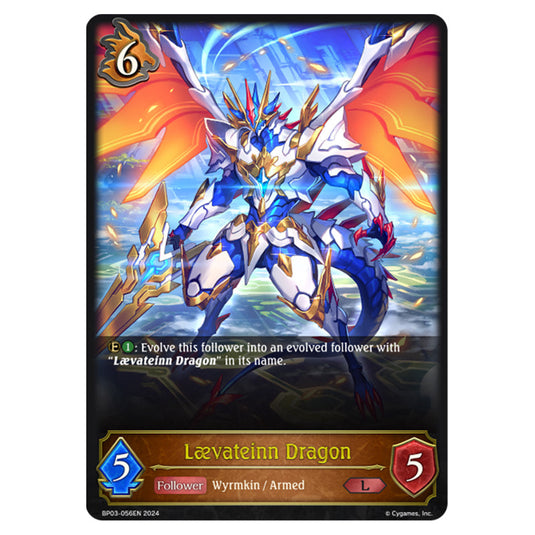 Shadowverse Evolve - Flame of Laevateinn - Lævateinn Dragon - BP03-056EN