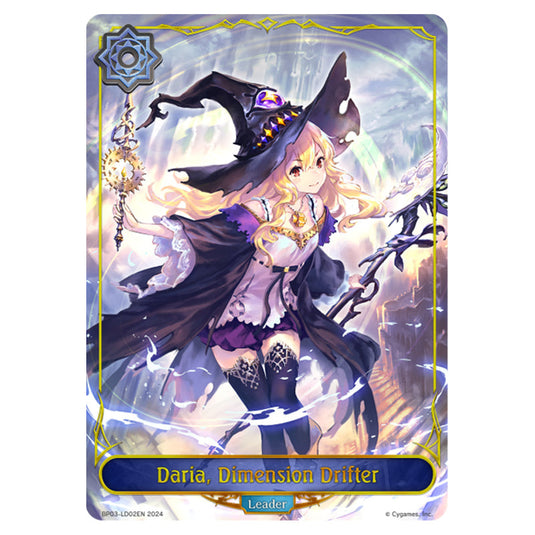 Shadowverse Evolve - Flame of Laevateinn - Daria, Dimension Drifter - BP03-LD02EN