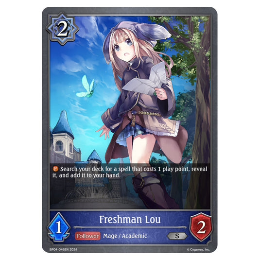 Shadowverse Evolve - Cosmic Mythos - Freshman Lou - BP04-046EN