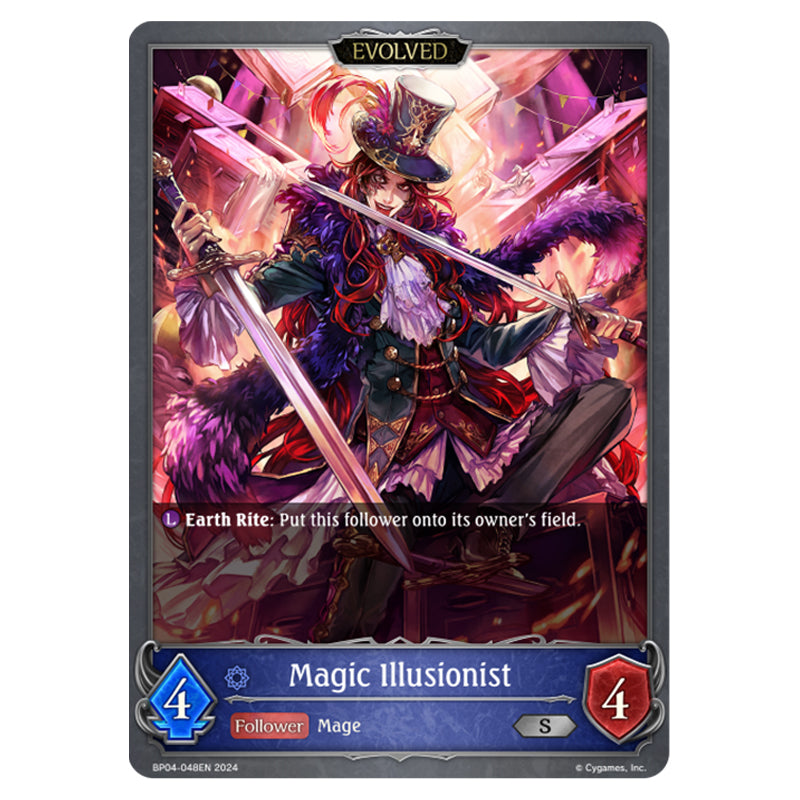 Shadowverse Magic Shadowverse Evolve - Cosmic Mythos - Magic Illusionist - BP04-048EN