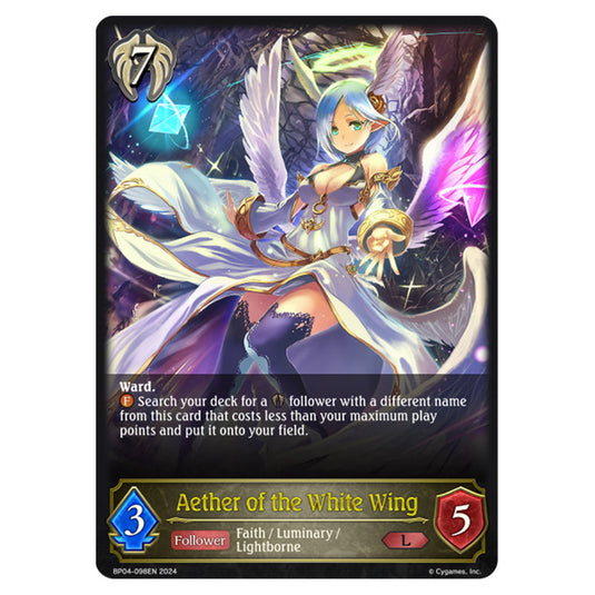 Shadowverse Evolve - Cosmic Mythos - Aether of the White Wing - BP04-098EN