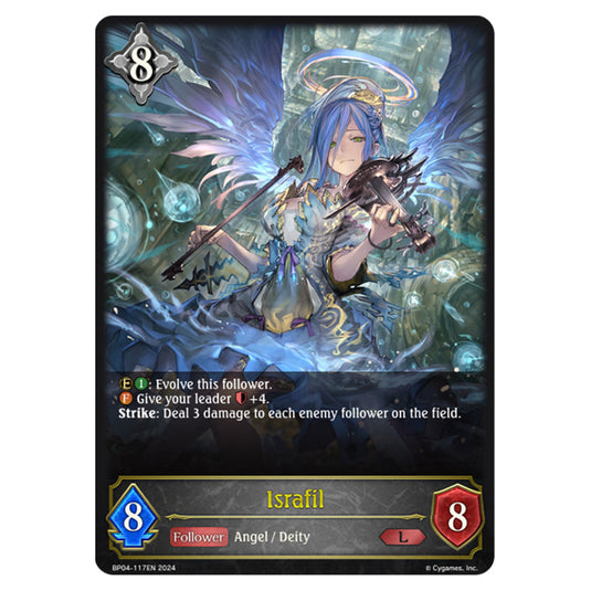 Shadowverse Evolve - Cosmic Mythos - Israfil - BP04-117EN