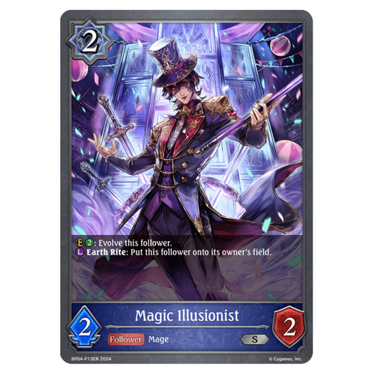 Shadowverse Evolve - Cosmic Mythos - Magic Illusionist - BP04-P13EN