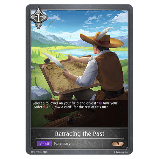Retracing the Past BP13-119EN card from the Shadowverse: Evolve set Worldreaver's Descent & Dominion of Darkness