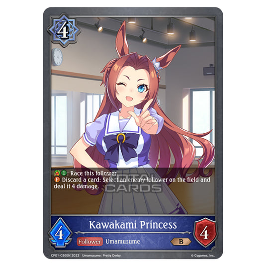 Shadowverse Evolve - CP01 - Umamusume: Pretty Derby - Kawakami Princess - CP01-036EN