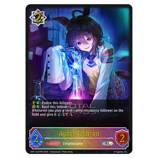 Shadowverse Evolve - CP01 - Umamusume: Pretty Derby - Agnes Tachyon - CP01-SL07EN