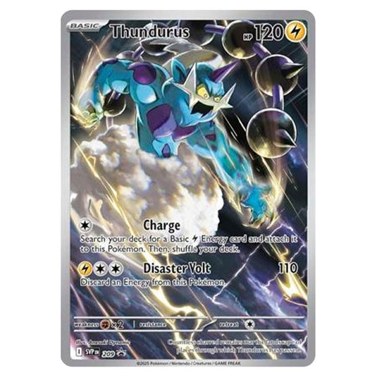 Pokemon - SV Black Star Promos - Thundurus SVP209