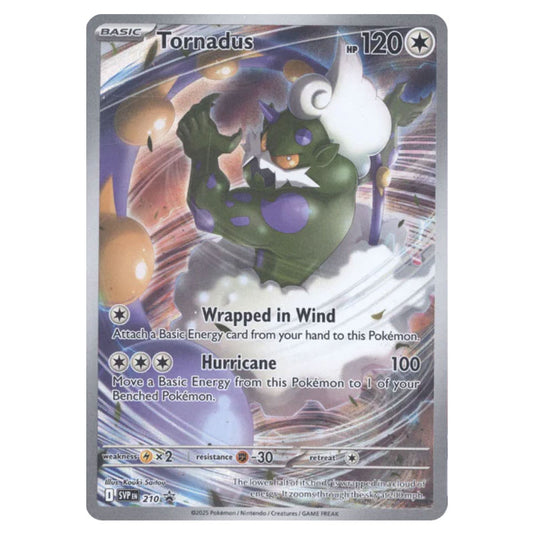 Pokemon - SV Black Star Promos - Tornadus SVP210