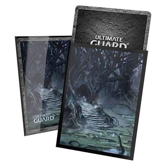 Ultimate Guard - Printed Sleeves Standard Size - Lands Edition II - Swamp (100 Sleeves)