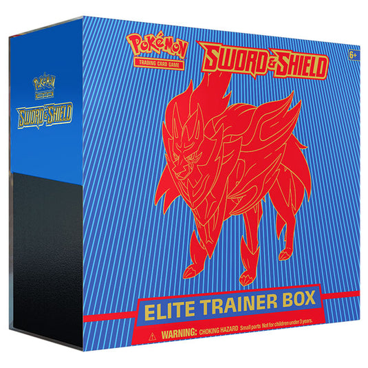 Pokemon - Sword & Shield - Base Set - Elite Trainer Box - Zamazenta