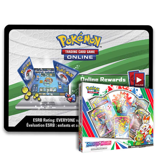 Pokemon - Sword & Shield Figure Collection Box - Online Code Card