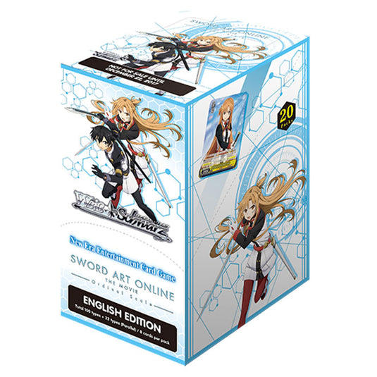 Weiss Schwarz - Sword Art Online The Movie Ordinal Scale - Booster Box (20 Packs)