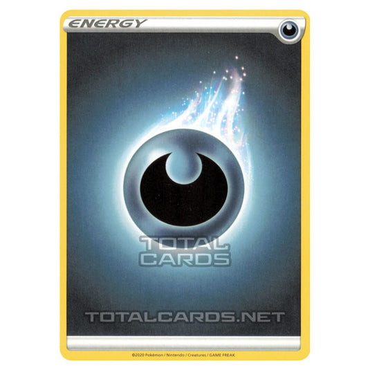 Pokemon - Sword & Shield - Base Set - Darkness Energy Card