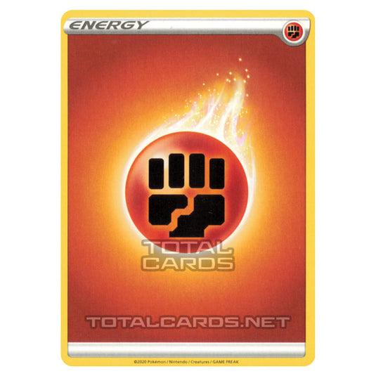 Pokemon - Sword & Shield - Base Set - Fighting Energy Card