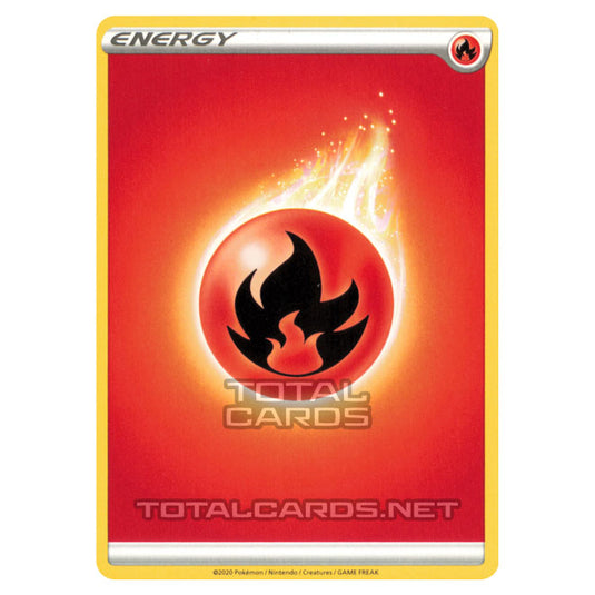 Pokemon - Sword & Shield - Base Set - Fire Energy Card