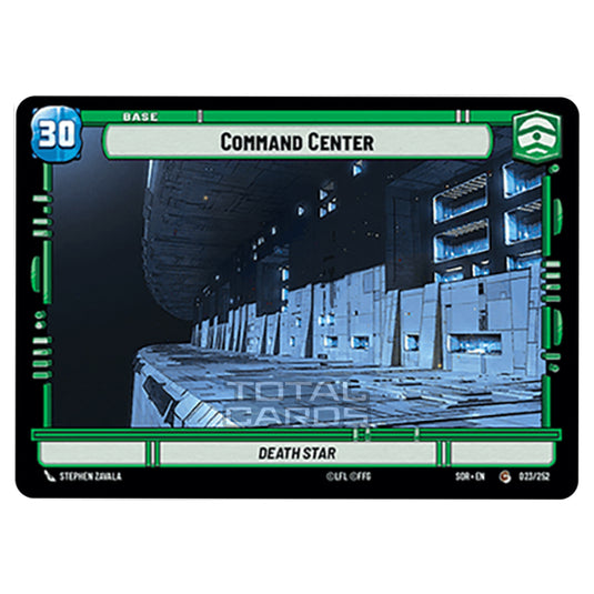 Star Wars Unlimited - Spark of Rebellion - Command Center (Common) - 023/252