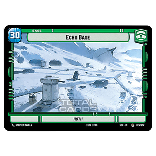 Star Wars Unlimited - Spark of Rebellion - Echo Base (Common) - 024/252