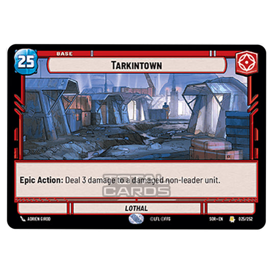 Star Wars Unlimited - Spark of Rebellion - Tarkintown (Rare) - 025/252