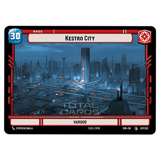 Star Wars Unlimited - Spark of Rebellion - Kestro City (Common) - 027/252