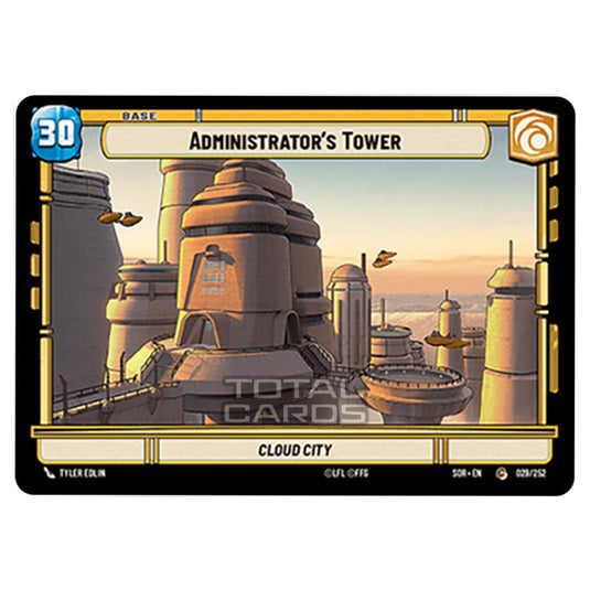 Star Wars Unlimited - Spark of Rebellion - Administrator's Tower (Common) - 029/252