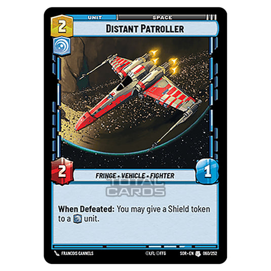 Star Wars Unlimited - Spark of Rebellion - Distant Patroller (Uncommon) - 060/252