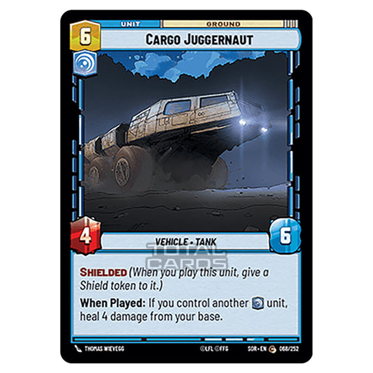 Star Wars Unlimited - Spark of Rebellion - Cargo Juggernaut (Common) - 068/252