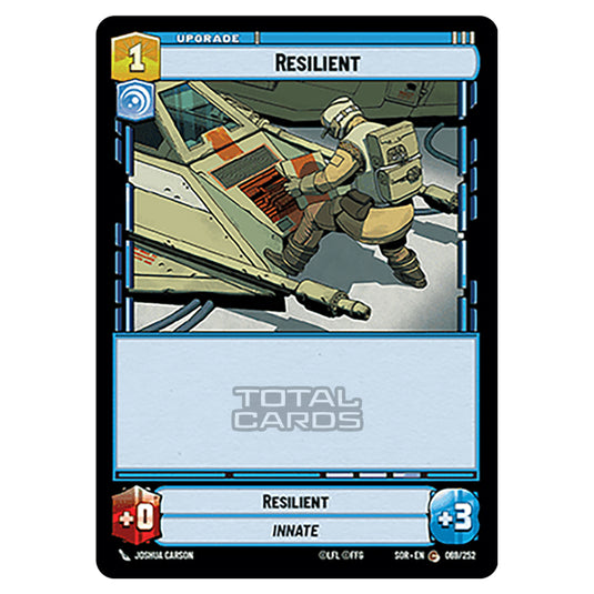 Star Wars Unlimited - Spark of Rebellion - Resilient (Common) - 069/252