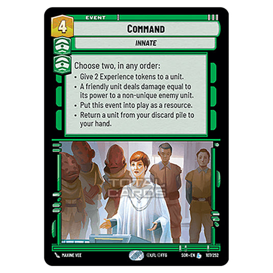 Star Wars Unlimited - Spark of Rebellion - Command (Legendary) - 107/252