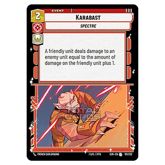 Star Wars Unlimited - Spark of Rebellion - Karabast (Uncommon) - 151/252