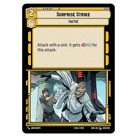 Star Wars Unlimited - Spark of Rebellion - Surprise Strike (Common) - 220/252