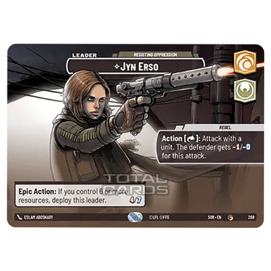 Star Wars Unlimited - Spark of Rebellion - Jyn Erso (Common) - 268 (Showcase)