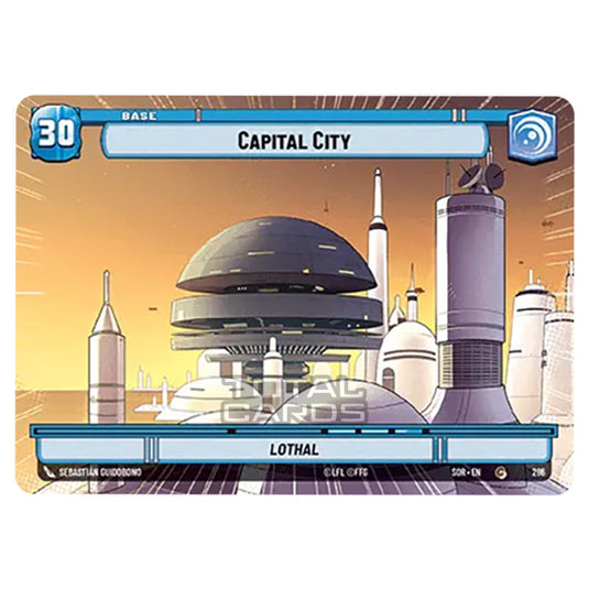 Star Wars Unlimited - Spark of Rebellion - Capital City (Common) - 286 (Hyperspace)