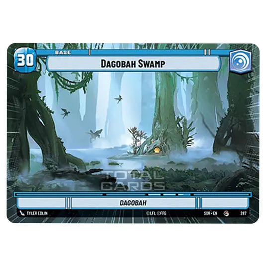Star Wars Unlimited - Spark of Rebellion - Dagobah Swamp (Common) - 287 (Hyperspace)