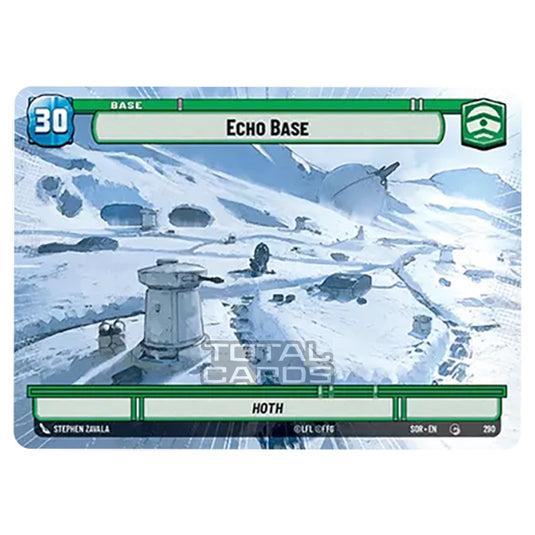 Star Wars Unlimited - Spark of Rebellion - Echo Base (Common) - 290 (Hyperspace)