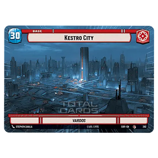 Star Wars Unlimited - Spark of Rebellion - Kestro City (Common) - 293 (Hyperspace)