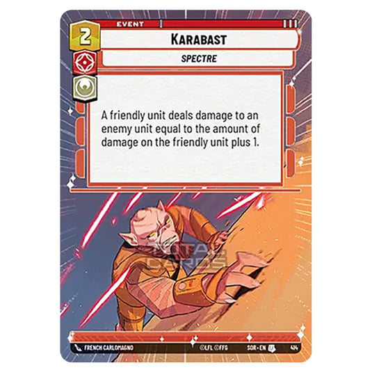 Star Wars Unlimited - Spark of Rebellion - Karabast (Uncommon) - 414 (Hyperspace)