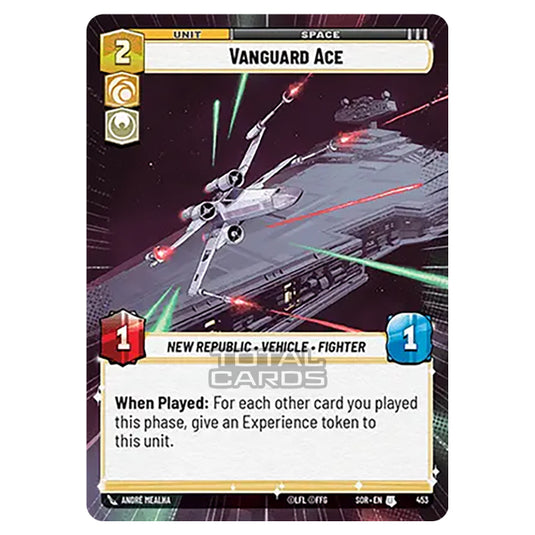 Star Wars Unlimited - Spark of Rebellion - Vanguard Ace (Uncommon) - 453 (Hyperspace)