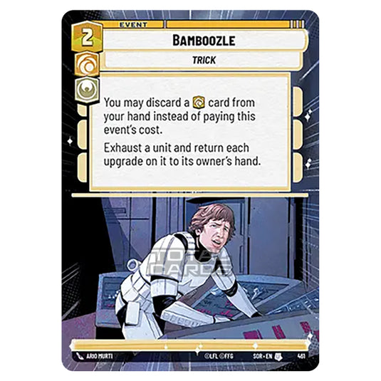 Star Wars Unlimited - Spark of Rebellion - Bamboozle (Uncommon) - 461 (Hyperspace)