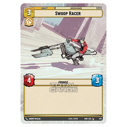 Star Wars Unlimited - Spark of Rebellion - Swoop Racer (Common) - 472 (Hyperspace)