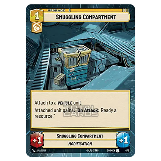 Star Wars Unlimited - Spark of Rebellion - Smuggling Compartment (Uncommon) - 476 (Hyperspace)