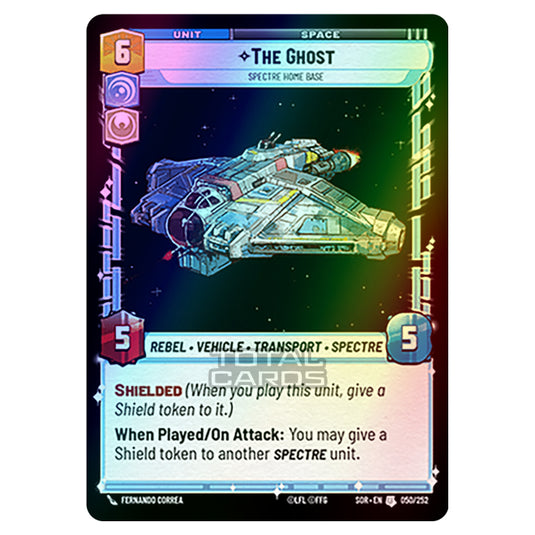 Star Wars Unlimited - Spark of Rebellion - The Ghost (Uncommon) - 050/252 (Foil)