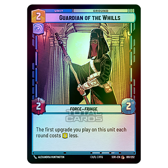 Star Wars Unlimited - Spark of Rebellion - Guardian of the Whills (Common) - 061/252 (Foil)