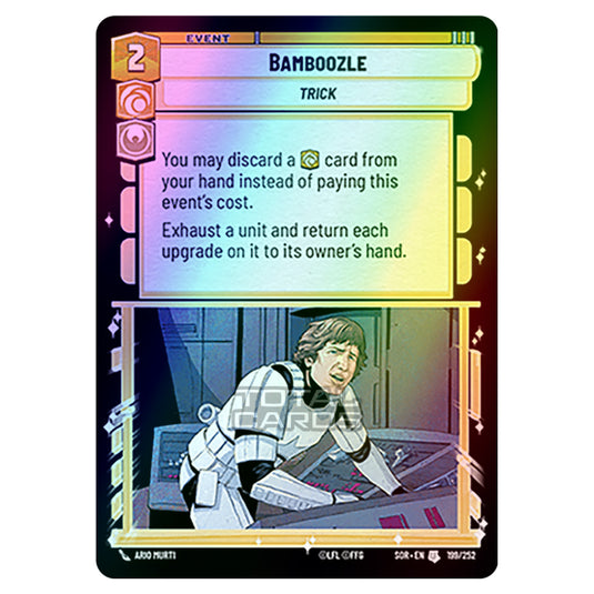 Star Wars Unlimited - Spark of Rebellion - Bamboozle (Uncommon) - 199/252 (Foil)