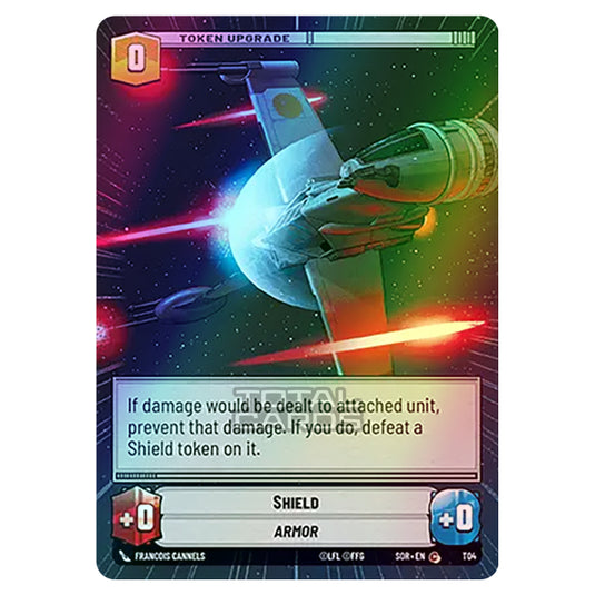 Star Wars Unlimited - Spark of Rebellion - Shield (Common) - T04 (Hyperspace Foil)