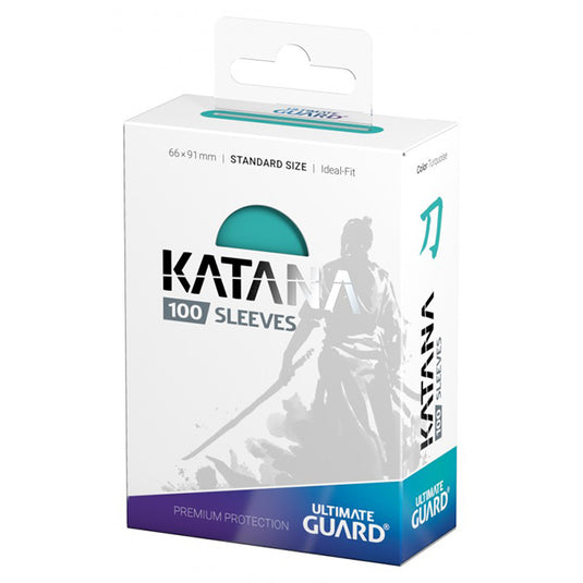 Ultimate Guard - Katana Sleeves Standard - Turquoise (100 Sleeves)