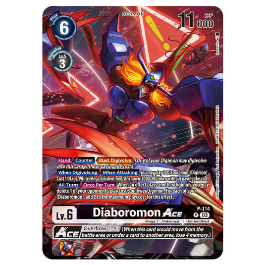 Digimon Card Game - Tamers Goods Set - Diaboromon (PB16)