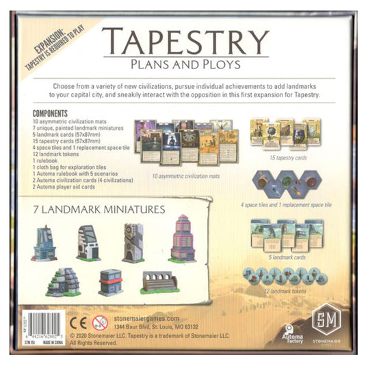 Tapestry - Plans & Ploys Expansion